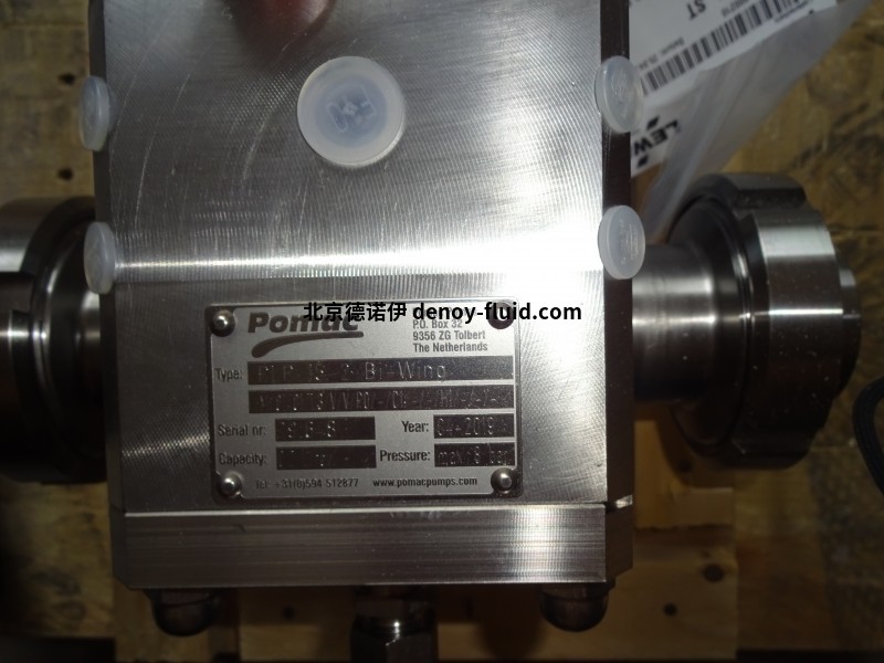 Pomac卫生凸轮泵PLP用于在食品和饮料行业使用广泛