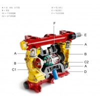 德国 JESSBERGER 气动隔膜泵 JP-800.650系列