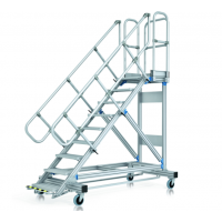 德国ZARGES安全运输箱和维护楼梯脚手架，由高强度铝板制成