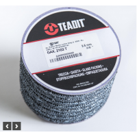 TEADIT® 2103T碳纤维纱，聚四氟乙烯浸渍 特别适用于纸浆和造纸工业