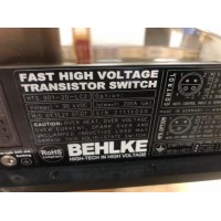 Behlke高压开关 型号：HTS61-15 可提供配套产品