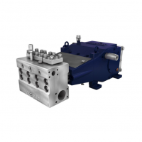 WOMA 高压柱塞泵ARP系列，专为泵送被颗粒状或纤维状固体污染的水而开发