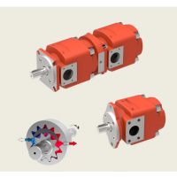 Bucher内啮合齿轮泵QXEHX32-012应用于注塑机和压铸机