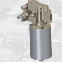 Ankarsrum减速直流电机KSV 5035 转速范围 ： 35 – 250 rpm