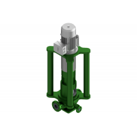 Dickow Pumpen蜗壳泵NCVLR符合 API 610 标准的单级蜗壳泵带机械密封，型号 OH3