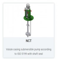 Dickow Pumpen NCT双管泵轴导管压力管分开涡壳潜水泵