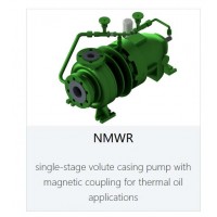 Dickow Pumpen NMWR磁力耦合器导热油应用单级涡壳泵