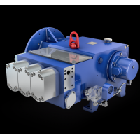 Hauhinco EHP-3K 125、150 三联柱塞泵，通过量达 619 dm³/min