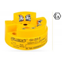 aplisens GI-22-2 GIX-22-2头戴式机头温度变送器可编程测量范围