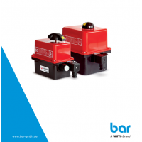 bar GmbH 电动执行器 STV系列，使用寿命长、运行可靠性高等特点