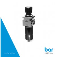 德国bar GmbH 过滤减压阀 MW-C 型，结构紧凑，带有集成紧固钻
