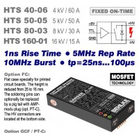 behlke MOSFET固定导通时间简单脉冲放电应用高压开关通用型