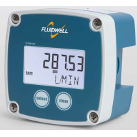 fluidwell流速指示器B-Basic显示瞬时流量、总流量和累计流量
