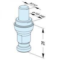 瑞士EROWA卡盘栓ER-150898可安装在工件夹具上