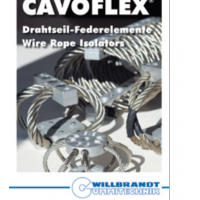 Willbrandt CAVOFLEX® 钢丝绳悬挂元件，可吸收冲击和高于平均水平的减振